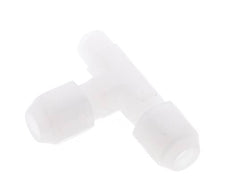 4x6mm & R1/8'' PP Right Angle Tee Hose Fitting with Male Threads 10bar/145psi [2 Pieces]