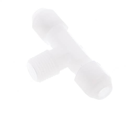 4x6mm & R1/4'' PP T-Shape Hose Fitting with Male Threads 10bar/145psi [2 Pieces]