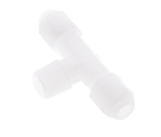 4x6mm & R1/4'' PP T-Shape Hose Fitting with Male Threads 10bar/145psi [2 Pieces]