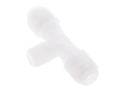 6x8mm & R1/4'' PP T-Shape Hose Fitting with Male Threads 10bar/145psi [2 Pieces]