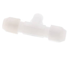 4x6mm & R1/8'' PVDF T-Shape Hose Fitting with Male Threads 10bar/145psi