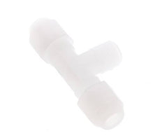 6x8mm & R1/4'' PVDF T-Shape Hose Fitting with Male Threads 10bar/145psi