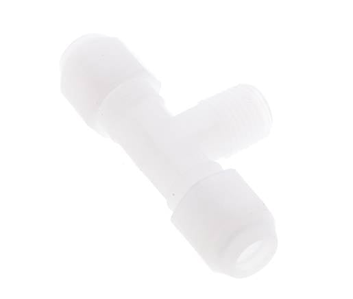 6x8mm & R1/4'' PP T-Shape Hose Fitting with Male Threads 10bar/145psi [2 Pieces]
