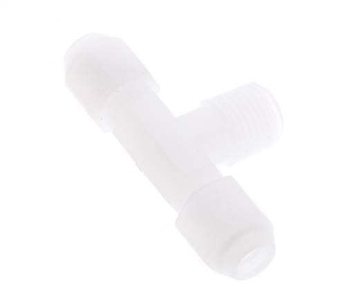 4x6mm & R1/4'' PP T-Shape Hose Fitting with Male Threads 10bar/145psi [2 Pieces]