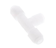 4x6mm & R1/4'' PP T-Shape Hose Fitting with Male Threads 10bar/145psi [2 Pieces]
