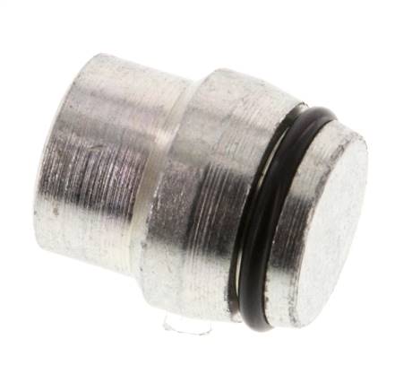 15L Zinc plated Steel Closing Plug for Cutting Ring Fittings 315 Bar DIN 2353 [5 Pieces]