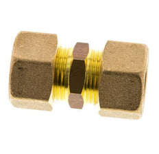 16mm Brass Straight Compression Fitting 76 Bar DIN EN 1254-2