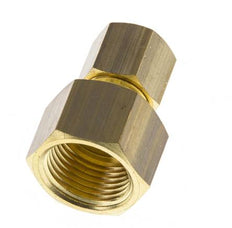 G 3/8'' x 8mm Brass Straight Compression Fitting 135 Bar DIN EN 1254-2