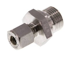 G 1/2'' Male x 8L Stainless steel Straight Compression Fitting 315 Bar DIN 2353