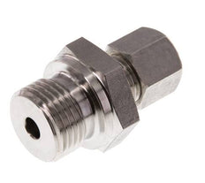 G 1/2'' Male x 8L Stainless steel Straight Compression Fitting 315 Bar DIN 2353