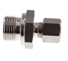 G 1/2'' Male x 8L Stainless steel Straight Compression Fitting 315 Bar DIN 2353