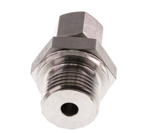 G 1/2'' Male x 8L Stainless steel Straight Compression Fitting 315 Bar DIN 2353