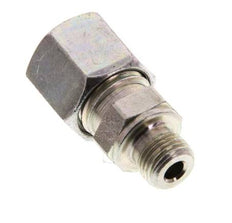 G 1/8'' Male x 8L Zinc plated Steel Straight Cutting Ring 315 Bar DIN 2353 [2 Pieces]
