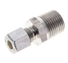 1/2'' NPT Male x 8L Stainless steel Straight Compression Fitting 315 Bar DIN 2353