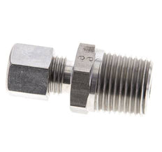 1/2'' NPT Male x 8L Stainless steel Straight Compression Fitting 315 Bar DIN 2353