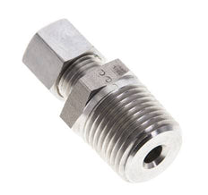 1/2'' NPT Male x 8L Stainless steel Straight Compression Fitting 315 Bar DIN 2353