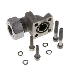 LK 35 Elbow Pump Flange Malleable cast iron with 18L (M26x1.5)