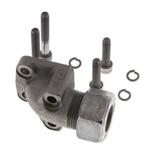 LK 35 Elbow Pump Flange Malleable cast iron with 18L (M26x1.5)