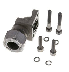 LK 35 Elbow Pump Flange Malleable cast iron with 18L (M26x1.5)