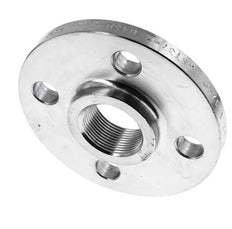 Threaded Flange DN32-PN16 Rp 1-1/4'' Zinc-Plated Steel DIN 2566