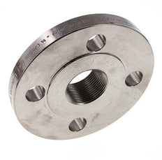 Threaded Flange DN40-PN40 Rp 1-1/2'' Stainless Steel 1.4571 DIN 2567 And EN 1092-1 (Type 13)