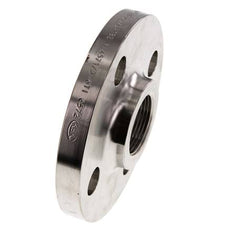 Threaded Flange DN40-PN40 Rp 1-1/2'' Stainless Steel 1.4571 DIN 2567 And EN 1092-1 (Type 13)