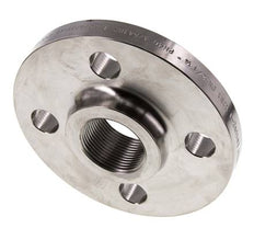 Threaded Flange DN40-PN40 Rp 1-1/2'' Stainless Steel 1.4571 DIN 2567 And EN 1092-1 (Type 13)