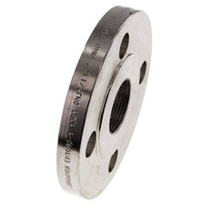 Threaded Flange DN40-PN40 Rp 1-1/2'' Stainless Steel 1.4571 DIN 2567 And EN 1092-1 (Type 13)