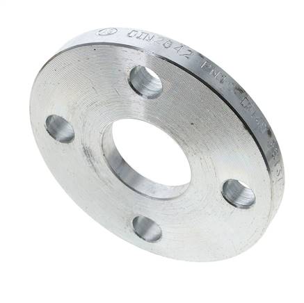 Loose Flange DN100-PN10 Galvanized Steel Solid Material DIN 2642 And EN 1092-1 (Type 02)