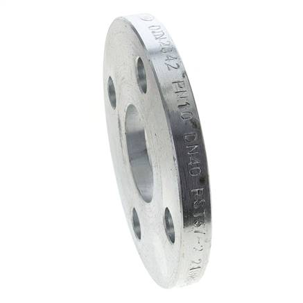 Loose Flange DN300-PN10 Galvanized Steel Solid Material DIN 2642 And EN 1092-1 (Type 02)