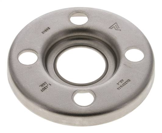 Loose Flange DN32-PN10 Stainless Steel 1.4301 Pressed Similar To DIN 2642