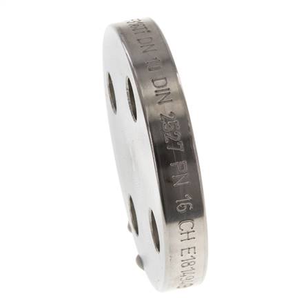 Blind Flange DN10-PN16 Stainless Steel 1.4571 DIN 2527