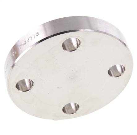 Blind Flange DN20-PN40 Stainless Steel 1.4571 DIN 2527 And EN 1092-1 (Type 05)