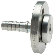 50x68 mm Stainless Steel 1.4401 Hose Pillar with Turnable Flange PN 10/16/25/40 DIN EN 14423 / DIN 2826