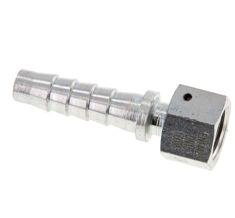 13x25 mm & G1/2'' zink plated Steel Hose Pillar with Union Nut DIN EN 14423 / DIN 2826