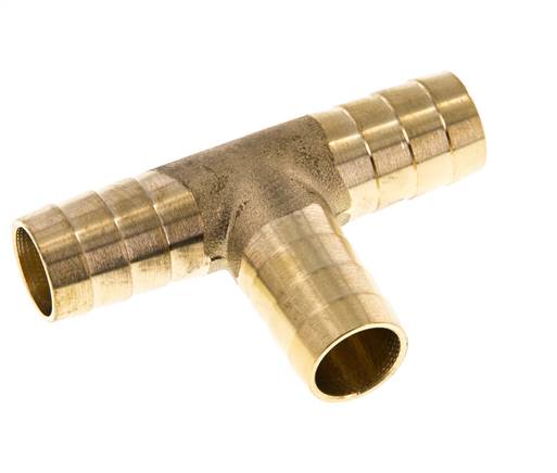 16 mm (5/8'') Brass Tee Hose Connector