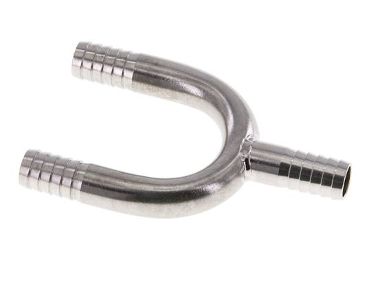 9 mm (3/8'') Stainless Steel 1.4301 Y Hose Connector