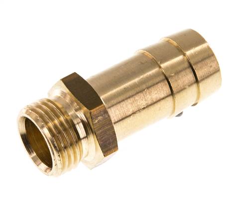G 1/2'' Male x 19mm Brass Hose barb 16 Bar