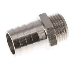 G 1/2'' Male x 19mm Nickel plated Brass Hose barb 16 Bar
