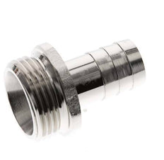 G 1'' Male x 19mm Nickel plated Brass Hose barb 16 Bar