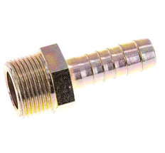 G 3/4'' Male x 13mm Zinc plated Steel Hose barb 25 Bar