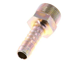 G 3/4'' Male x 13mm Zinc plated Steel Hose barb 25 Bar