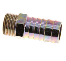 G 3/4'' Male x 25mm Zinc plated Steel Hose barb 25 Bar