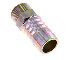 G 3/4'' Male x 25mm Zinc plated Steel Hose barb 25 Bar