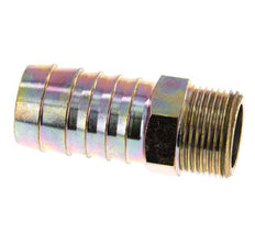 G 3/4'' Male x 25mm Zinc plated Steel Hose barb 25 Bar