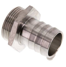 G 1 1/4'' Male x 32mm Stainless steel Hose barb 40 Bar