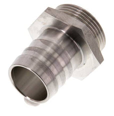 G 1 1/4'' Male x 32mm Stainless steel Hose barb 40 Bar