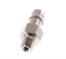 M3 Male x 3mm Stainless steel Hose barb 40 Bar