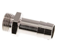 G 3/8'' Male x 13mm Nickel plated Brass Hose barb 16 Bar [2 Pieces]