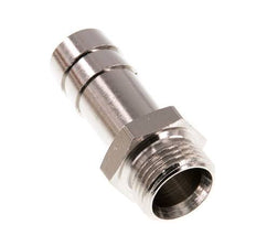 G 3/8'' Male x 13mm Nickel plated Brass Hose barb 16 Bar [2 Pieces]